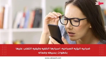 ضبابية الرؤية الصباحية: أسبابها الخفية وكيفية التغلب عليها بخطوات بسيطة وفعالة